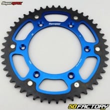 Couronne 48 dents 520 KTM Sting 125, XC-F 450, 500... Supersprox Stealth bleue