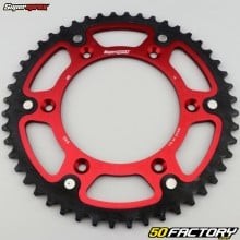 Couronne 48 dents 520 KTM Sting 125, XC-F 450, 500... Supersprox Stealth rouge
