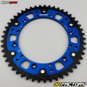 Couronne 49 dents Stealth 520 Yamaha IT 175, 200, TT-R 600... Supersprox bleu