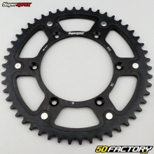 Couronne 50 dents 520 Suzuki RM 125, RMX 250... Supersprox Stealth noire