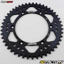 Rear sprocket 47 aluminum teeth 520 Aprilia Tuareg 125, Honda XR 500, 600 ... Supersprox black