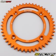 Couronne 46 dents alu 428 Husqvarna TC, KTM SX 85 Supersprox orange