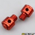 Ã˜10 mm mirror thread plugs (standard threads) orange