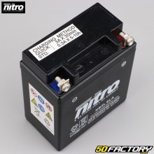 Batterie Nitro NB3L SLA 12V 3Ah gel Honda MTX, XL, Yamaha DT...