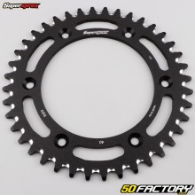 Couronne 40 dents alu 520 KTM Sting 125, XC-F 450, 500... Supersprox noire