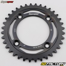 Corona 36 denti in acciaio 420 Honda CRF, XR 70 R ... Supersprox nero