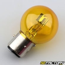 Ampoule de phare BA21D 12V 35/35W jaune