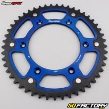 Couronne 49 dents 520 KTM Sting 125, XC-F 450, 500... Supersprox Stealth bleue
