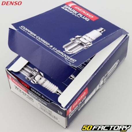 Candele Denso W24F-SR (equivalente BR8HS) (scatola di 10HS)