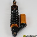 Amortiguadores traseros de gas tipo Paioli de 320 mm Peugeot 103, MBK 51... negro y dorado