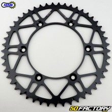 Corona 49  denti acciaio 520 Yamaha YZ 125, YZF 250, 450 ... Afam SLK (antifango) nero