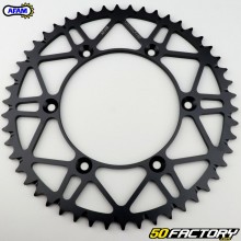 Corona 50  denti acciaio 520 Yamaha YZ 125, YZF 250, 450 ... Afam SLK (antifango) nero