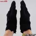 Handschuhe Malossi M-Gloves CE-geprüftes Motorradgrau