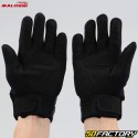 Gants Malossi M-Gloves homologués CE moto gris