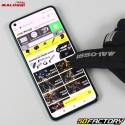 Guanti Malossi M-Gloves grigio moto omologato CE