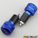 OXF-010 handlebar end caps blue