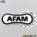 Sticker Afam noir 103x53 mm