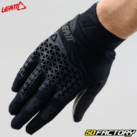 Handschuhe cross Leat 4.5 schwarz