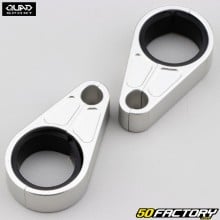 Quad Sport aluminum front brake hose bracket