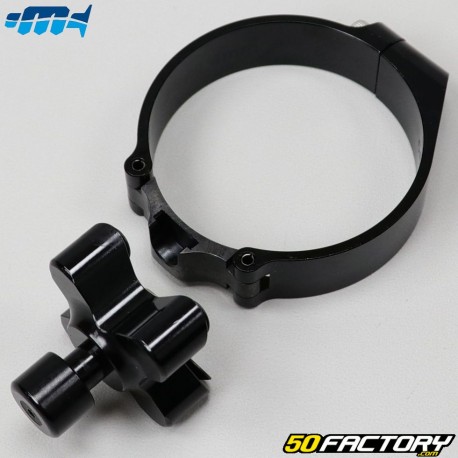Bloco do garfo Ø58.4mm 1 posição Husqvarna TC, FC, KTM SX, SX-F 250, 350... Motocicletacross Marketing preto