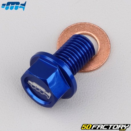 Drain plug Yamaha YZ 125, YZF, WR-F 250, 450 Motorcyclecross Marketing blue