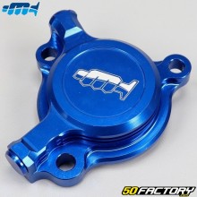 Coperchio del filtro dell'olio Yamaha WR-F, YZF 250, 450 Motocross Marketing blu