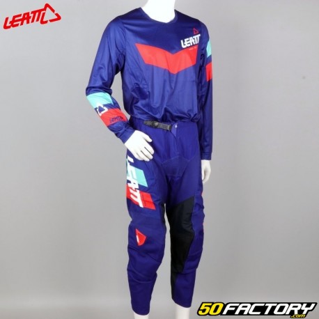 Maillot et pantalon Leatt 3.5 Royal (tenue)