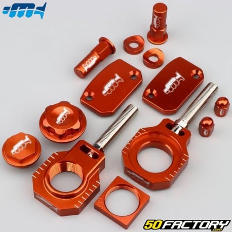 Eloxierte KTM-Teile SX 125, SX-F 250, 350 ... (2014 - 2019) Motorradcross Marketing Orangen (Kit)