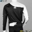 Langarm-Shirt Ahdes Jersey Race schwarz und weiß