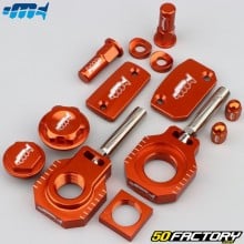KTM anodized parts SX 125, 150 (2009 - 2012), EXC 125 (2009 - 2016) Motorcyclecross Marketing oranges (set)