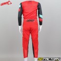 Leatt 3.5 children&#39;s jersey and pants red (outfit)