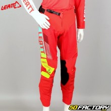 Pantalon Leatt 5.5 rouge