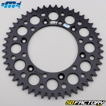 Rear sprocket 48 aluminum teeth 520 Gas Gas EC 250, Husaberg FC 550, KTM EXC 200... Motorcyclecross Marketing (anti-mud) black