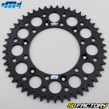 Rear sprocket 49 aluminum teeth 520 Gas Gas EC 250, Husaberg FC 550, KTM EXC 200... Motorcyclecross Marketing (anti-mud) black