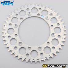 Rear sprocket 48 aluminum teeth 520 Gas Gas EC 250, Husaberg FC 550, KTM EXC 200... Motorcyclecross Marketing (anti-mud) gray