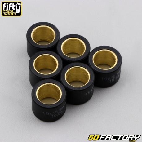 Rodillos de variador 10.5g 19x15.5 mm Piaggio Zip,  Gilera Stalker... Fifty