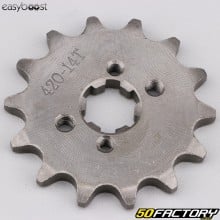 14 tooth 420 box output sprocket Derbi,  Aprilia,  Gilera... Easyboost