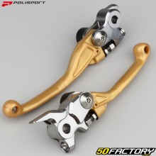 Plastic front brake and clutch levers Husqvarna TC 250 (2017 - 2021), FC 350 (2016 - 2021)... Polisport  or