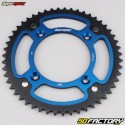 Couronne 51 dents 428 Suzuki RM, Yamaha YZ 80... Supersprox Stealth bleue