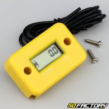 Horímetro universal amarelo