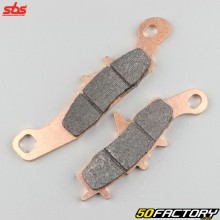 Sintered metal front brake pads Suzuki RM 85 (since 2005), Kawasaki KX (since 2001)... SBS Racing