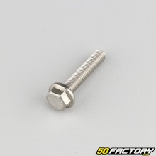 5x25 mm hexagonal head screws with stainless steel base (per unit)