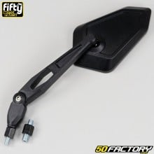 Espelho retrovisor universal reversível Fifty Blackracing preto