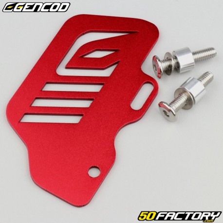 Rear brake master cylinder protection Gencod bright red