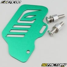 Rear brake master cylinder protection Gencod shiny green