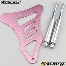 Tapa de piñón de aluminio Derbi Euro 2  Gencod rosa brillante