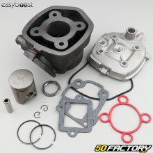 Cylindre piston fonte Ø40 mm Minarelli horizontal liquide MBK Nitro, Yamaha Aerox... 50 2T Easyboost (avec culasse)