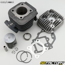 Cylindre piston fonte Ø40 mm Minarelli vertical MBK Booster, Yamaha Bw's... 50 2T Easyboost (avec culasse)