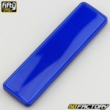 Tapa de número de serie MBK Booster, Yamaha Bw's ... Fifty azul