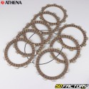 Placas de fricção da embreagem com junta do cárter Honda CR 125 R (2000 - 2007) Athena